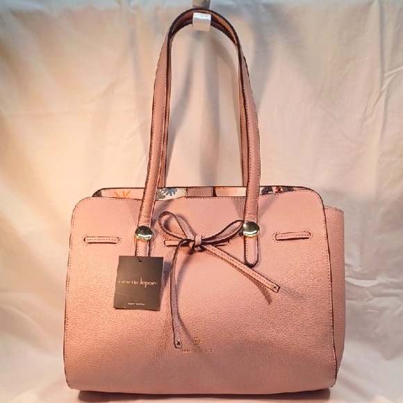 Nanette Lepore Handbags - New with Tags Pink Tote by Nanette Lepore. Vegan Leather Beautiful Lining 😍